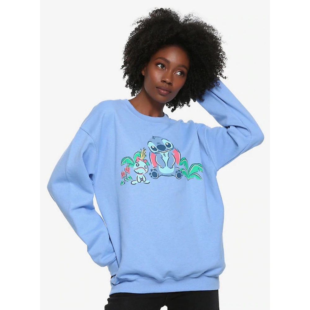 Stitch & Scrump Disney Boxlunch Sweatshirt Size XL